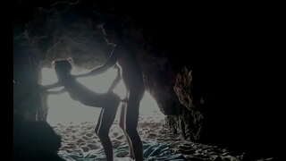 Çifti seksi në Plazh