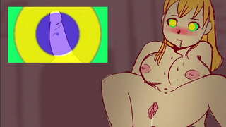 Hot Tub Streamer Hypnotized sa pamamagitan ng Kaa Themed Video