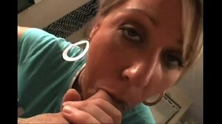 Naughty Holly blowjob &amp;amp; farting ar dick