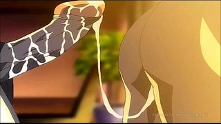 Frustriert futanari reliefs sech op Käschten vun Hiren Mataarbechter