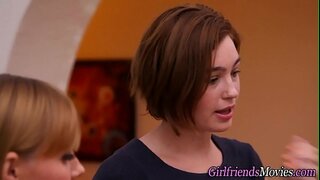 Guineu adolescent llepa lesbiana