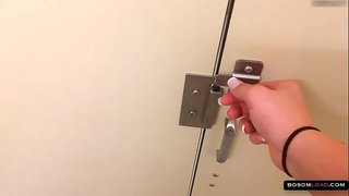 מועדון גבוה מייל ברונטית כוסית ממשש &amp;amp; גדול טבעי, ציצים