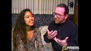 Giovane bruno volpe cum spruzzato dopo il botto