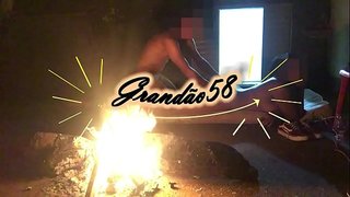 Morena com tes &amp; atilde;o calvalgando gostoso