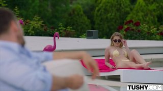 לאָך סעקסי Eyla האט ערשטער אַנאַל דערפאַרונג מיט צוקער טאַטעשי